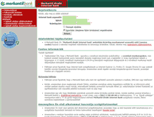 Tablet Screenshot of direkt.merkantil.hu